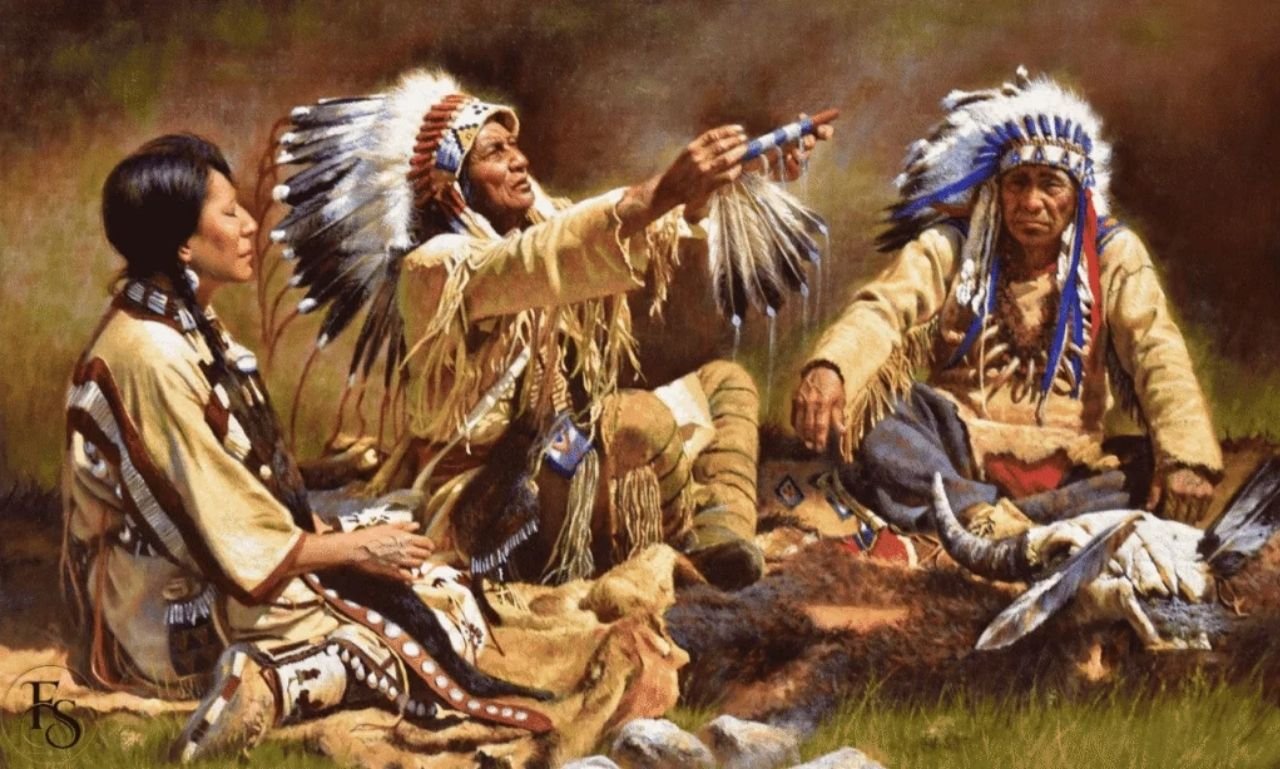 Native American prayers for peace, strength, healing, gratitude, guidance, protection, family, and connection with creation.